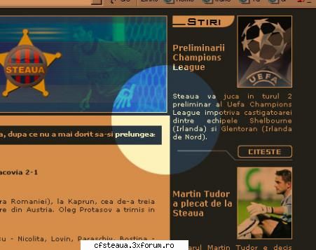 Lucruri rele :( - situl se citeste cu destula dificultate - Internet