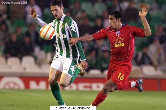 Steaua in Cupa UEFA - betis 0-3 STEAUA - CUPA UEFA