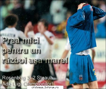 Turul 3 preliminar: STEAUA vs Rosenborg - "SÃƒÆ’Ã‚Â®nt primul vinovat" Oleg - Arhiva
