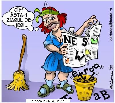 aici sint frustrarile dvs - si in cazul asta, se recomanda spalarea pe - Loc de dat cu capu'
